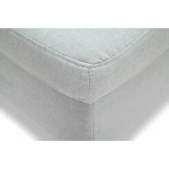 Tufted Fabric Mid-Century Modern Storage Ottoman & Walnut Legs Light Gray - OFM -Ottomans Official Shop unnamed file 10013