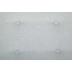 Tufted Fabric Mid-Century Modern Storage Ottoman & Walnut Legs Light Gray - OFM -Ottomans Official Shop unnamed file 10015