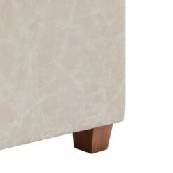 Square Storage Ottoman with Piping and Lift Off Lid Distressed Tan Faux Leather - WOVENBYRD 11 Square Storage Ottoman with Piping and Lift Off Lid Distressed Tan Faux Leather - WOVENBYRD -Ottomans Official Shop unnamed file 10022