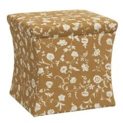 Tyler Storage Ottoman - Skyline Furniture Dotted Stripe Indigo -Ottomans Official Shop unnamed file 10094