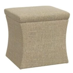 Tyler Storage Ottoman Linen - Skyline Furniture Olive -Ottomans Official Shop unnamed file 10105