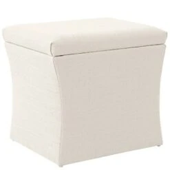 Tyler Storage Ottoman Linen - Skyline Furniture Olive -Ottomans Official Shop unnamed file 10106