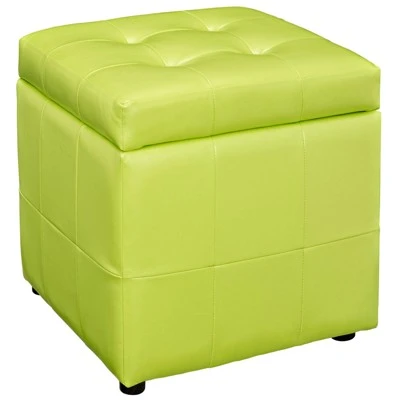 Volt Storage Upholstered Vinyl Ottoman - Modway 7 Volt Storage Upholstered Vinyl Ottoman - Modway - Image 5