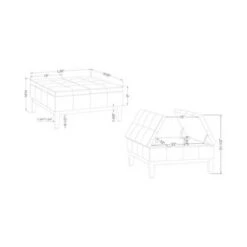 Darragh Split Lift Up Lid Storage Ottoman - HOMES: Inside + Out Gray 14 Darragh Split Lift Up Lid Storage Ottoman - HOMES: Inside + Out Gray -Ottomans Official Shop unnamed file 10134