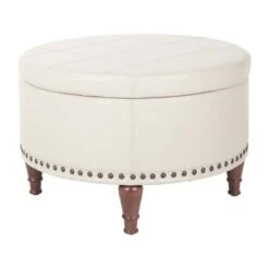 Alloway Storage Ottoman - OSP Home Furnishings Pewter -Ottomans Official Shop unnamed file 10147
