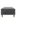 DHP Hartford Storage Ottoman - Dorel Home Products Black