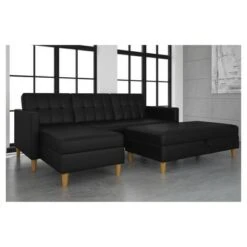 DHP Hartford Storage Ottoman - Dorel Home Products Black -Ottomans Official Shop unnamed file 10210
