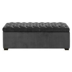 Carson Tufted Storage Ottoman - Picket House Furnishings Deep Emerald -Ottomans Official Shop unnamed file 1027