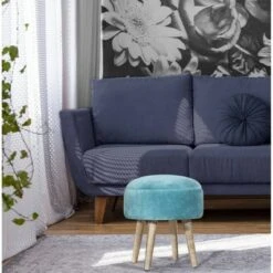 Mila Backless Vanity Ottoman Stool Teal - Hillsdale Furniture 12 Mila Backless Vanity Ottoman Stool Teal - Hillsdale Furniture -Ottomans Official Shop unnamed file 10284