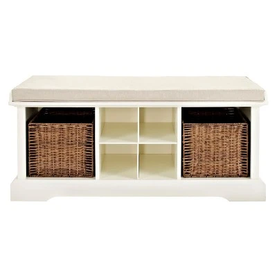 Brennan Entryway Bench - Crosley Mahogany 12 Brennan Entryway Bench - Crosley Mahogany - Image 10