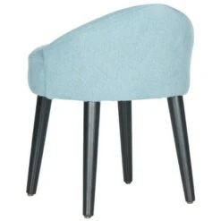Brinda Vanity Stool - Light Blue - Safavieh -Ottomans Official Shop unnamed file 10419