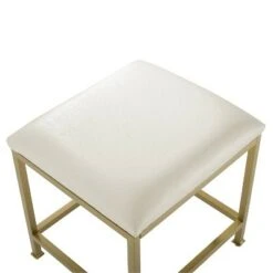 Aimee Vanity Stool Gold - Crosley -Ottomans Official Shop unnamed file 10433