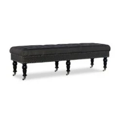 62" Isabelle Bench - Linon Natural 23 62" Isabelle Bench - Linon Natural -Ottomans Official Shop unnamed file 1100