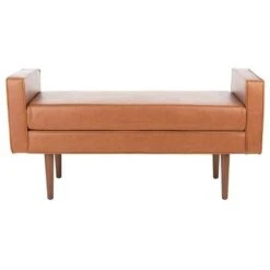Henri Mid-Century Bench - Safavieh Cream/walnut 20 Henri Mid-Century Bench - Safavieh Cream/walnut -Ottomans Official Shop unnamed file 1109