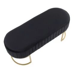 41" Demi Glam Pleated Bench - LumiSource Gold/black 16 41" Demi Glam Pleated Bench - LumiSource Gold/black -Ottomans Official Shop unnamed file 1115