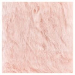 Faux Fur Rectangle Bench - Pink - HomePop -Ottomans Official Shop unnamed file 1127