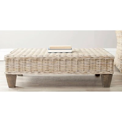 Leary Bench - Safavieh Natural 3 Leary Bench - Safavieh Natural