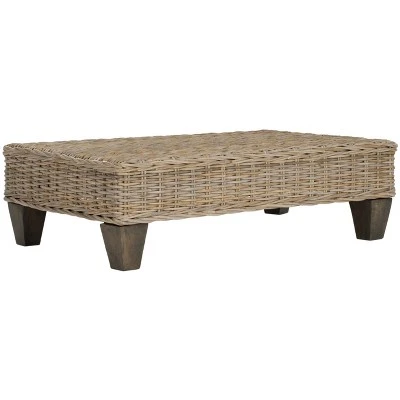 Leary Bench - Safavieh Natural 4 Leary Bench - Safavieh Natural - Image 2