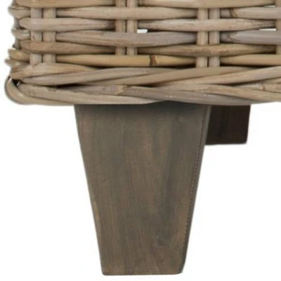 Leary Bench - Safavieh Natural 5 Leary Bench - Safavieh Natural - Image 3