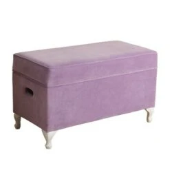 Kids' Diva Decorative Storage Bench - HomePop Aqua -Ottomans Official Shop unnamed file 1177