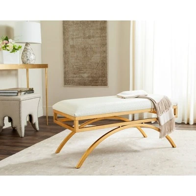 Moon Arc Bench - Safavieh Navy 3 Moon Arc Bench - Safavieh Navy