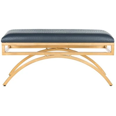 Moon Arc Bench - Safavieh Navy 8 Moon Arc Bench - Safavieh Navy - Image 6