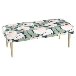 Skyline Furniture Fullerton Bench - Cloth & Company Navy