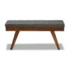 Alona Medium Wood Dining Bench Gray - Baxton Studio -Ottomans Official Shop unnamed file 1253