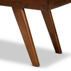 Alona Medium Wood Dining Bench Gray - Baxton Studio -Ottomans Official Shop unnamed file 1256