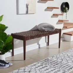 Bandelier Bench Brown - Safavieh