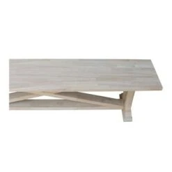 Alexa Bench Natural Wood - International Concepts -Ottomans Official Shop unnamed file 1276