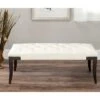 Gibbons Tufted Bench - Safavieh Taupe -Ottomans Official Shop unnamed file 1334