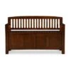 Cynthia Storage Bench - Linon Walnut -Ottomans Official Shop unnamed file 1354