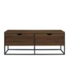 Modern 47.75" 2 Drawer Entry Storage Bench - Saracina Home Dark Walnut 2 Modern 47.75" 2 Drawer Entry Storage Bench - Saracina Home Dark Walnut -Ottomans Official Shop unnamed file 1402