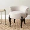 Mora Vanity Stool Taupe - Safavieh