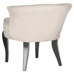 Mora Vanity Stool Taupe - Safavieh -Ottomans Official Shop unnamed file 143