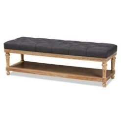 Linda Linen Fabric Upholstered Washed Wood Storage Bench - Baxton Studio Gray 16 Linda Linen Fabric Upholstered Washed Wood Storage Bench - Baxton Studio Gray -Ottomans Official Shop unnamed file 1468