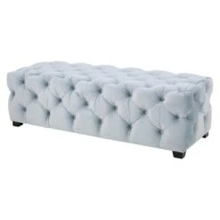 Piper Tufted Rectangular Ottoman Bench - Christopher Knight Home Light Gray 16 Piper Tufted Rectangular Ottoman Bench - Christopher Knight Home Light Gray -Ottomans Official Shop unnamed file 1488