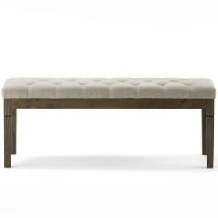 48" Hopewell Tufted Ottoman Bench - WyndenHall Natural Linen Look Fabric 17 48" Hopewell Tufted Ottoman Bench - WyndenHall Natural Linen Look Fabric -Ottomans Official Shop unnamed file 1571