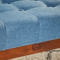 Flavel Mid Century Tufted Ottoman - Christopher Knight Home Gray -Ottomans Official Shop unnamed file 1586