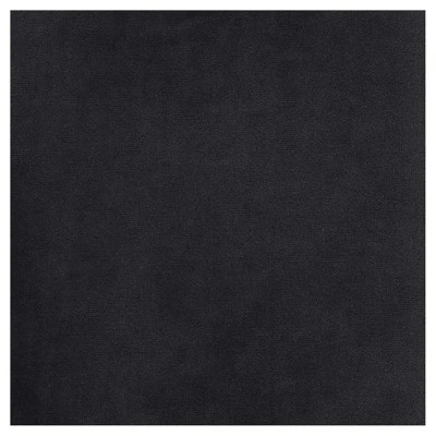 Velvet Rectangle Bench - Black - HomePop 8 Velvet Rectangle Bench - Black - HomePop - Image 6