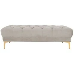Zarya Tufted Rectangular Bench - Safavieh Gray 17 Zarya Tufted Rectangular Bench - Safavieh Gray -Ottomans Official Shop unnamed file 1655