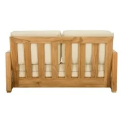 Montford Teak 2 Seat Bench Teak - Safavieh -Ottomans Official Shop unnamed file 1669