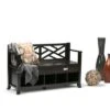 48" Lancaster Solid Wood Entryway Storage Bench with Drawers and Cubbies Espresso Brown - WyndenHall -Ottomans Official Shop unnamed file 1673