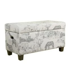 Kids' Jungle Storage Bench - HomePop -Ottomans Official Shop unnamed file 1754