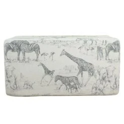 Kids' Jungle Storage Bench - HomePop -Ottomans Official Shop unnamed file 1756