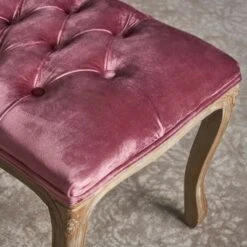 Tassia New Velvet Tufted Bench - Blush - Christopher Knight Home -Ottomans Official Shop unnamed file 1760