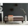 Hampton Pillowtop Bench Taupe - Safavieh -Ottomans Official Shop unnamed file 1769
