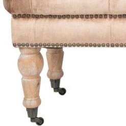 Barney Tufted Bench w/ Brass Nail Heads - Safavieh 15 Barney Tufted Bench w/ Brass Nail Heads - Safavieh -Ottomans Official Shop unnamed file 1782