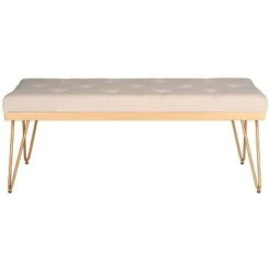 Marcella Bench - Safavieh Brown -Ottomans Official Shop unnamed file 1794